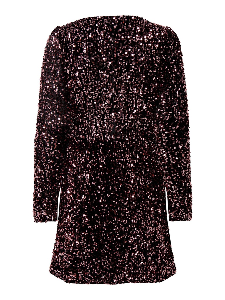 ONLANIKA WRAP SEQUIN SHORT DRESS WVN