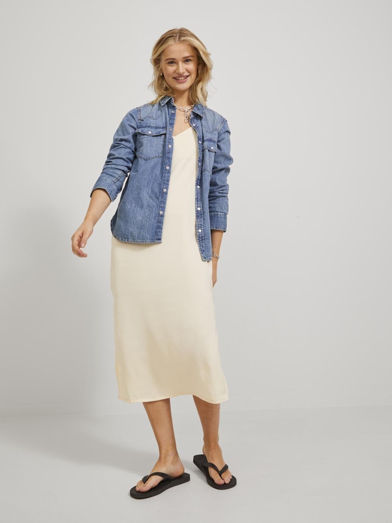 JXCLEO SATIN DRESS WVN NOOS